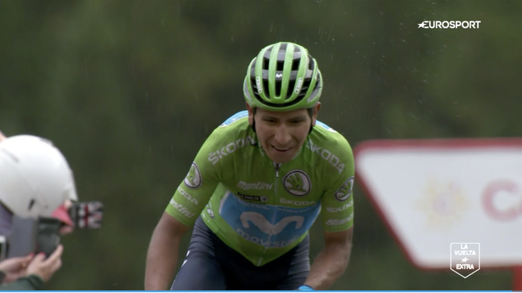 Podgacar-ek 'hemen nago' esan dio munduari, eta Quintana lider jarri da; Roglicek aurrerapausoa eman du, Vuelta irabazteko