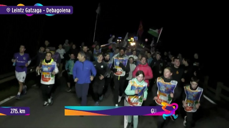 24. Korrika Leintz Gatzagan, pausoz pauso