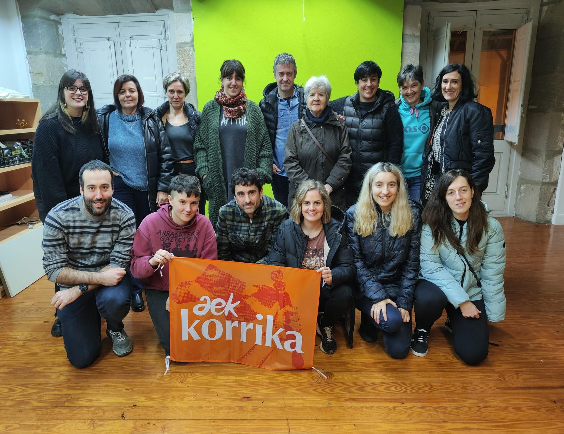 Korrika prestatzeko lanak hasi dituzte Aretxabaletan ere