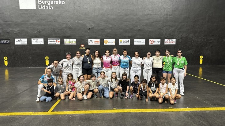 Emakumeen pilota protagonista Bergaran