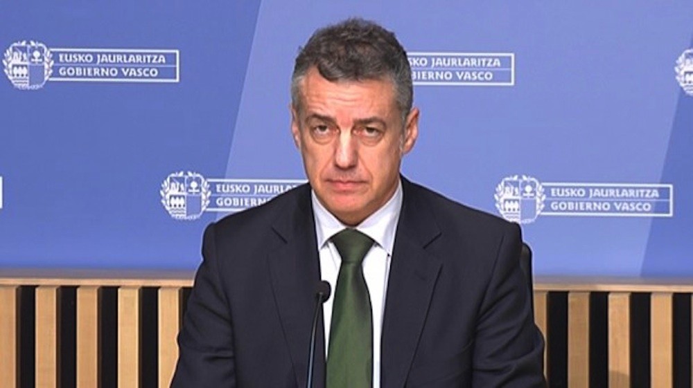 Iñigo Urkullu: "Urrats txiki bat da, baina ez da nahikoa" 