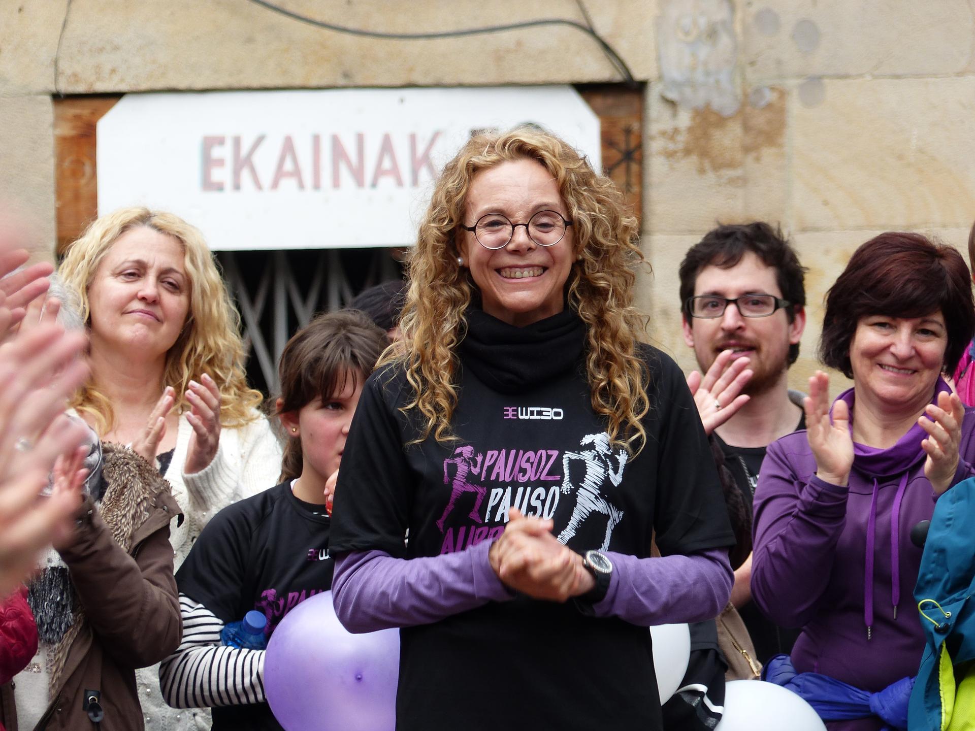 Yoga irakasle Lidia Garciaren izaera ahaztezina gogoan