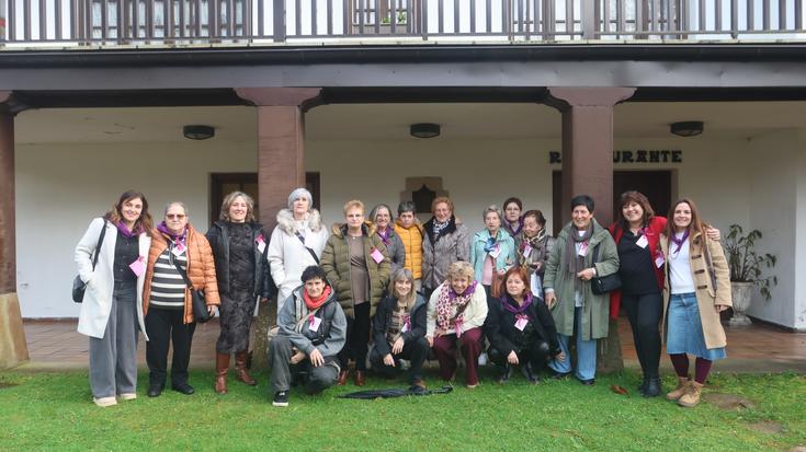 Sorginak Emakume Elkartekoek ez diote hustik egin Martxoaren 8ari