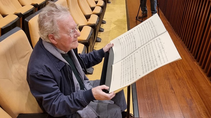 Felix Ibarrondo oñatiarraren 'Guernica' obra, Euskadiko Orkestrak interpretatuta