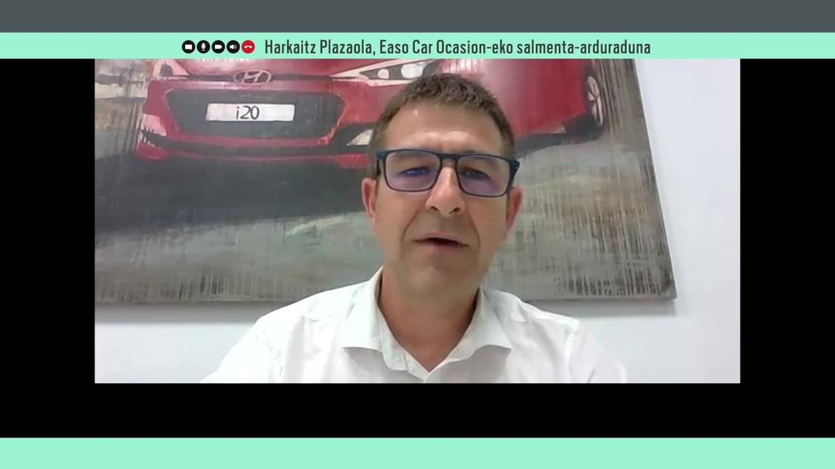 Harkaitz Plazaola: "Egun, autoa erostean garrantzia handia ematen diegu bermeari, fidagarritasunari eta etiketei"