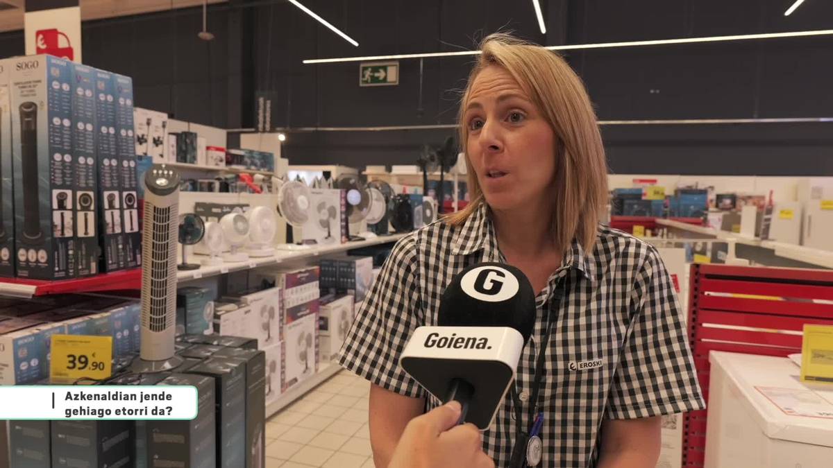 Beroari aurre egiteko produktuen eskaerak gora egin du