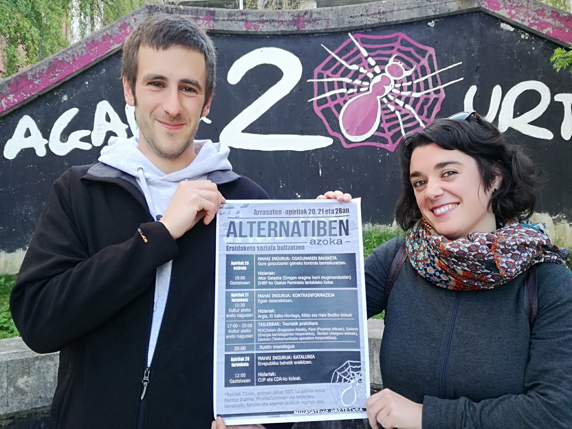 Solasaldiak eta tailerrak, Alternatiben Azokan