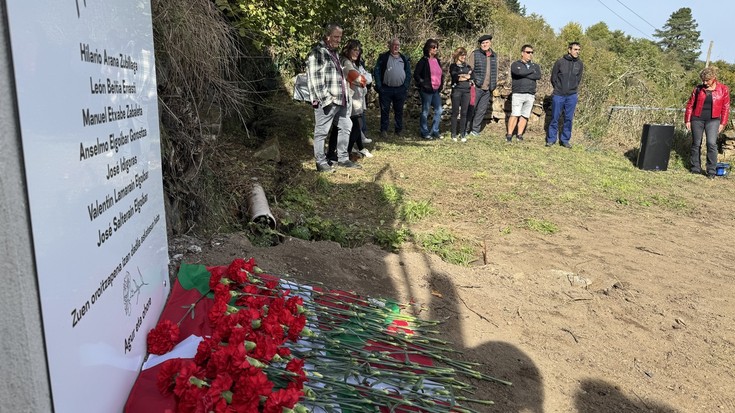 Aitortza eta memoria-ekitaldia Leintz Gatzagan