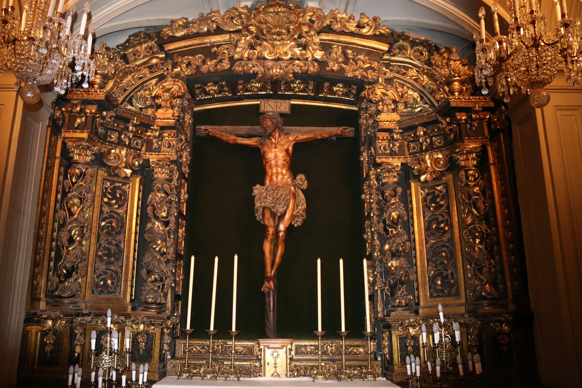 Bergarako Santo Kristo Hilzorikoa Sevillara