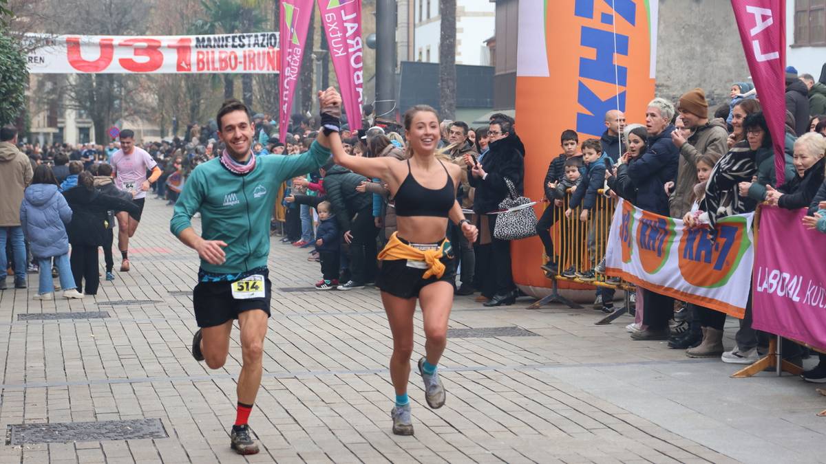 San Silbestre Traileko helmugako argazkiak