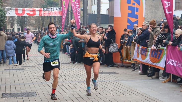 San Silbestre Traileko helmugako argazkiak