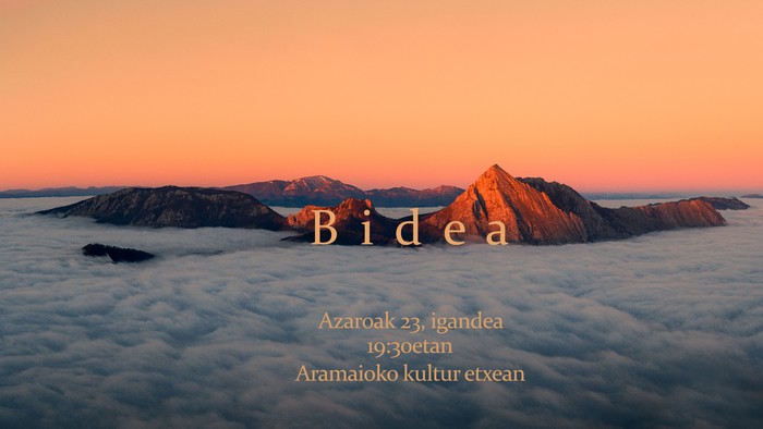 'Bidea' ikus-entzunezkoa