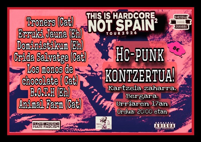 'This is Hardcore Not Spain' proiektua