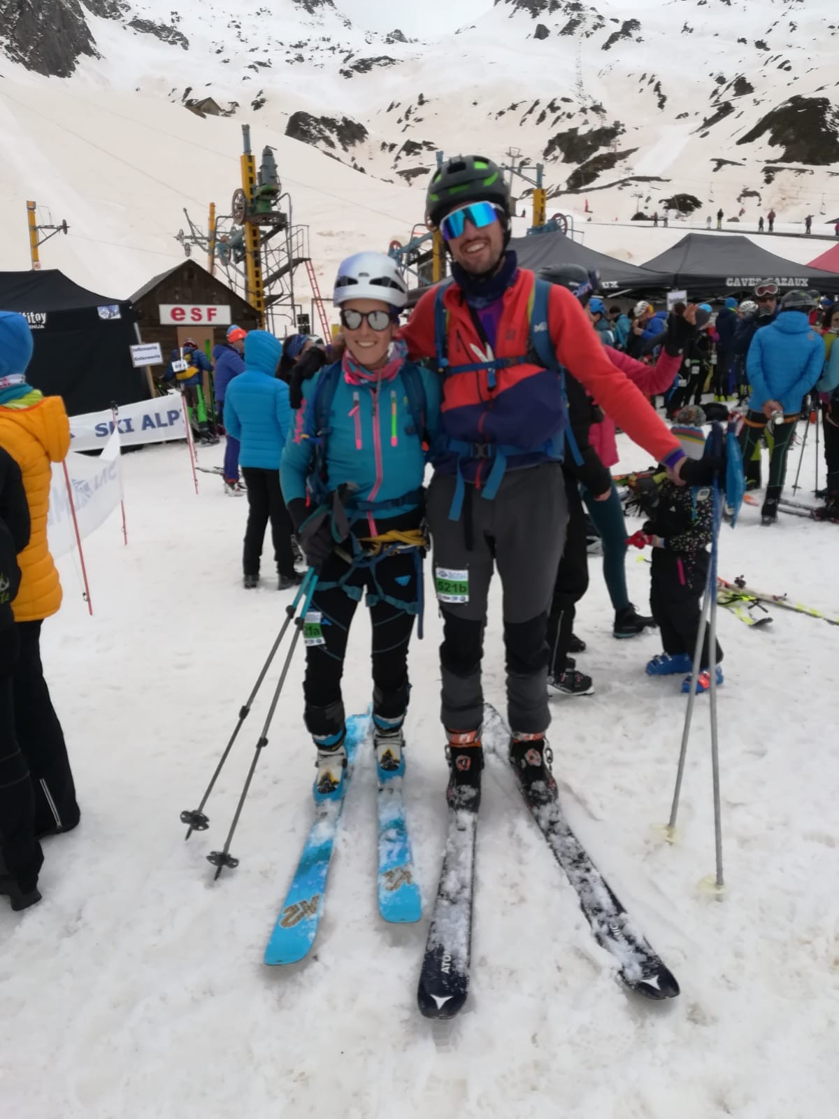 Pirinioetan jokatutako Altitoy-Ternua proba entzutetsuan parte hartu du Julen Axpe aramaioarrak