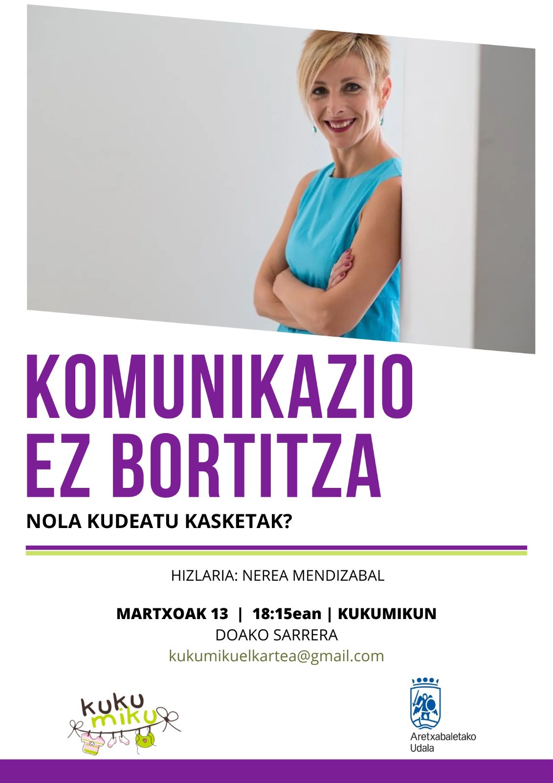 Komunikazio ez bortitza: nola kudeatu kasketak hitzaldia
