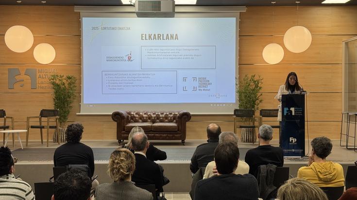 Enpresarek urteko batzarrean lankidetza eta berrikuntza jarri ditu erdigunean