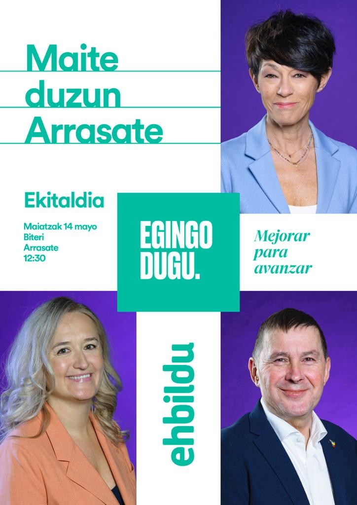 Maiatzak 14, igandea, ekitaldi nazionala Arrasaten