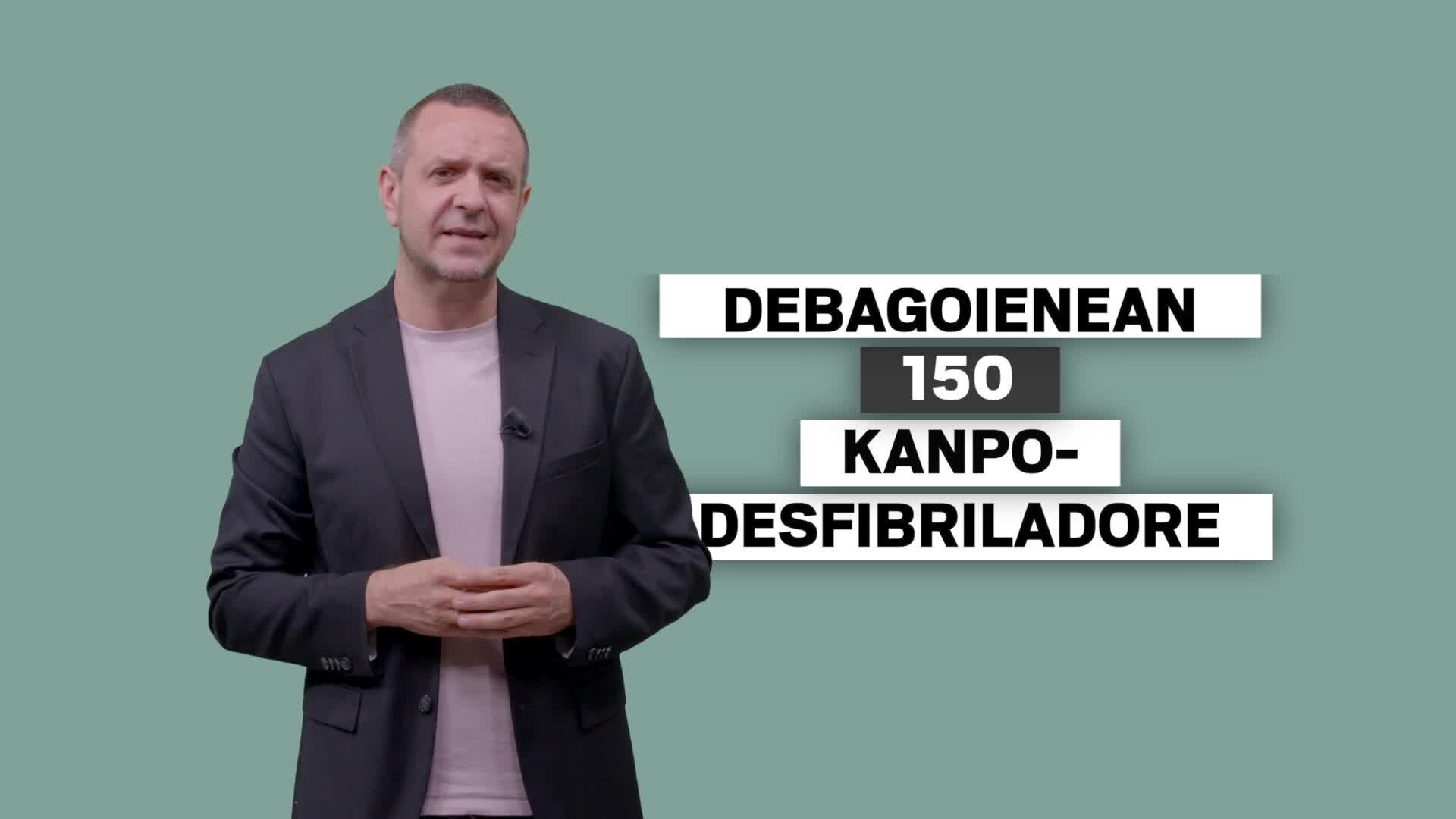 Kanpo-desfibriladoreak: erabilterrazak eta  gero eta ugariagoak