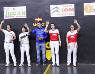 Bergara Hiria txapelketako finalak, herriko pilota-zaleentzako lehen hitzordua