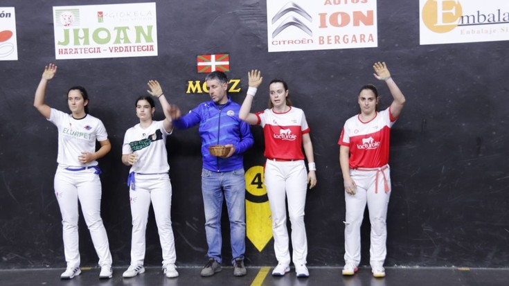 Bergara Hiria txapelketako finalak, herriko pilota-zaleentzako lehen hitzordua