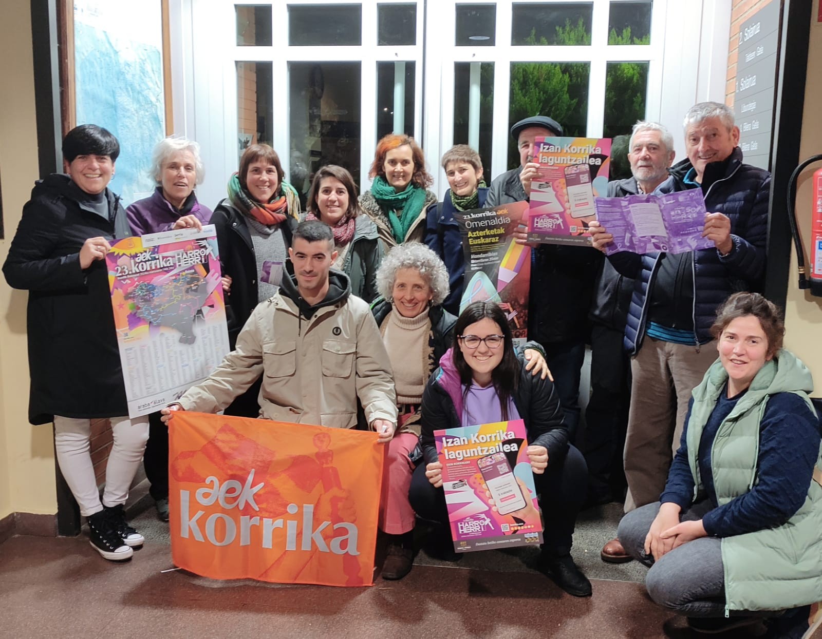 Lehen bilera eginda, hasi dira Korrika Kulturala antolatzen Aramaion