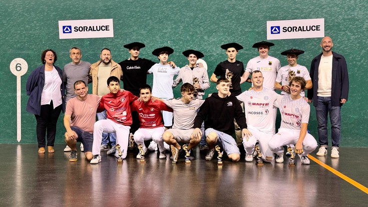 Deba Arroko pilota txapelketa irabazi du UDAko bikoteak, gazteen mailan