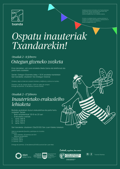 'Ospatu Inauteriak Txandarekin!'