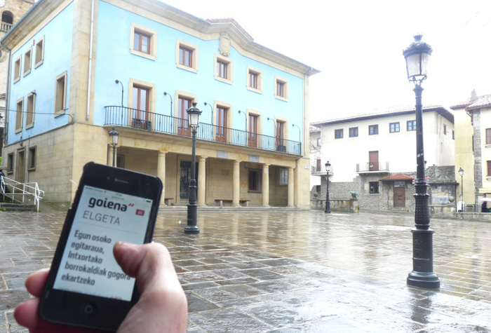 Wi-fi gune librea da Elgetako plaza