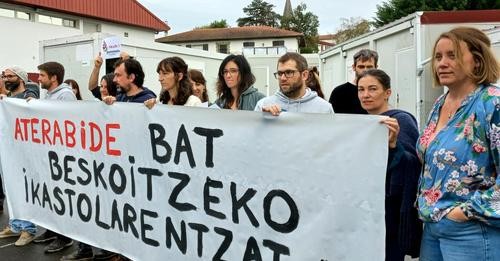 Manifestazio nazionala Beskoitzeko Ikastolaren alde