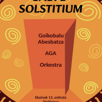 'Salve solstitium' emanaldia