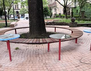 Bukatzear daude plaza eraberritzeko lanak
