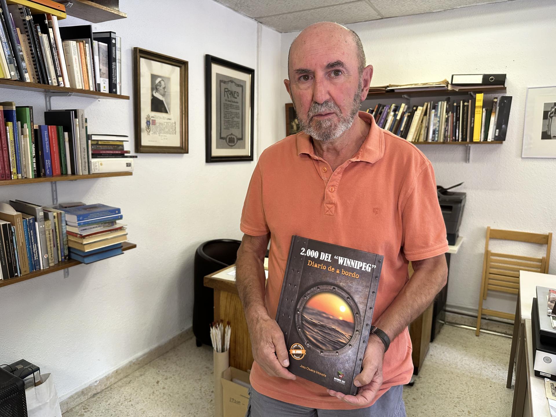'2.000 del Winnipeg. Diario a bordo' liburua Txilen aurkeztuko du Intxorta 1937 kultur-elkarteak