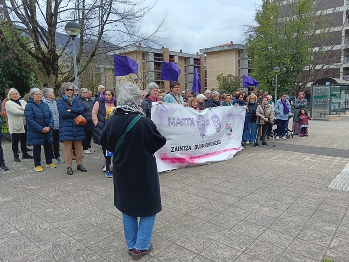 Olakua auzotik abiatuko da Martxoaren 8ko manifestazioa, etzi, domeka