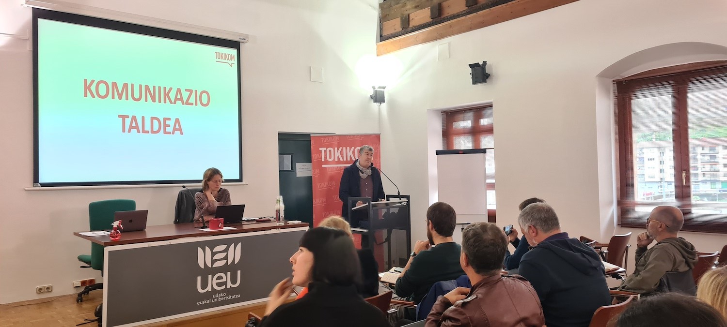 Komunikazio talde izaera "sendotu" nahi du Tokikomek