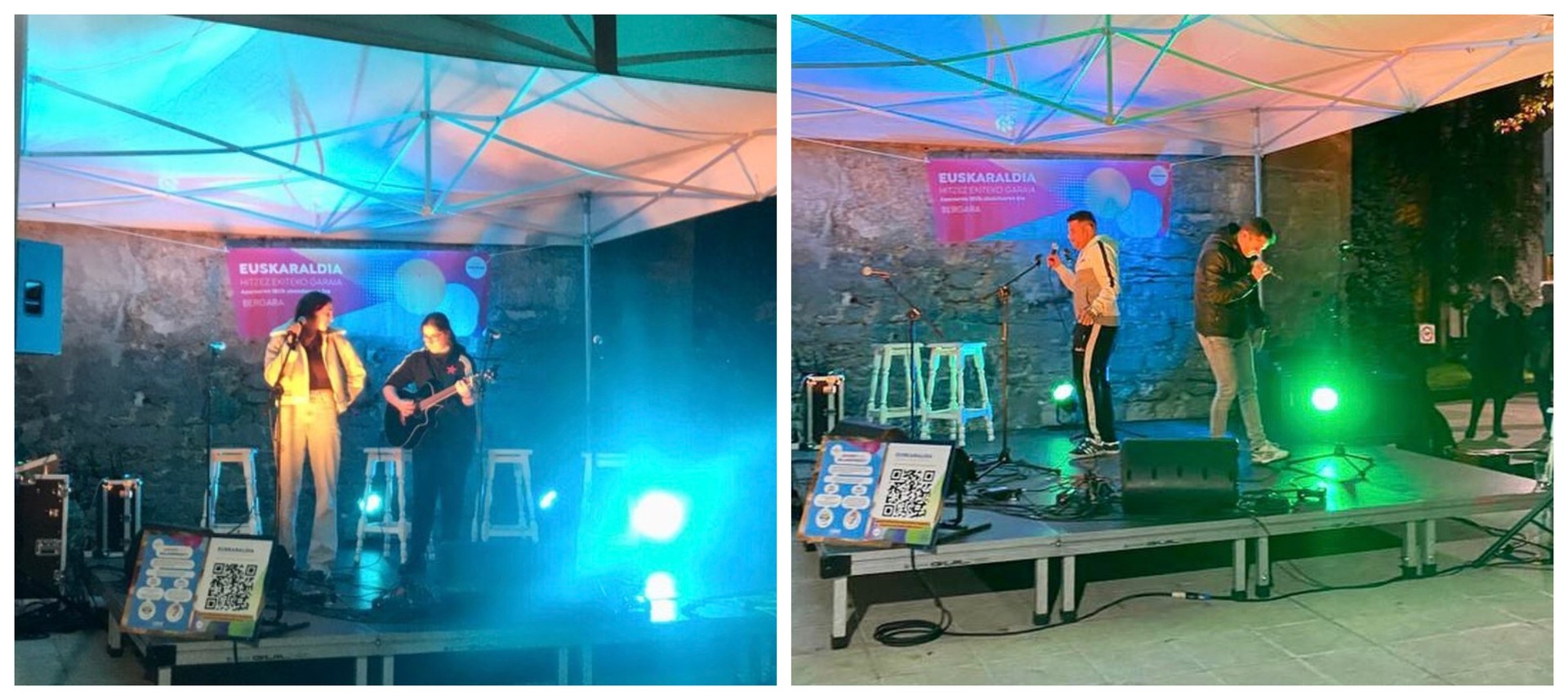 Mikroa ireki dugu gazte musikarien artean, Euskaraldirako motorrak berotzeko