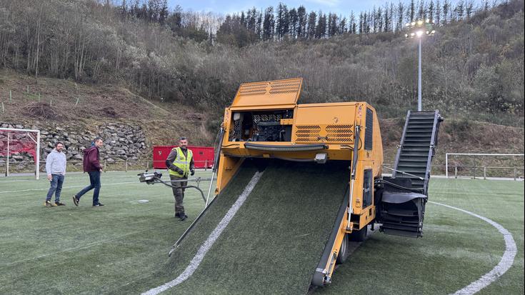 Belarra aldatzen hasi dira Eztala futbol zelaian
