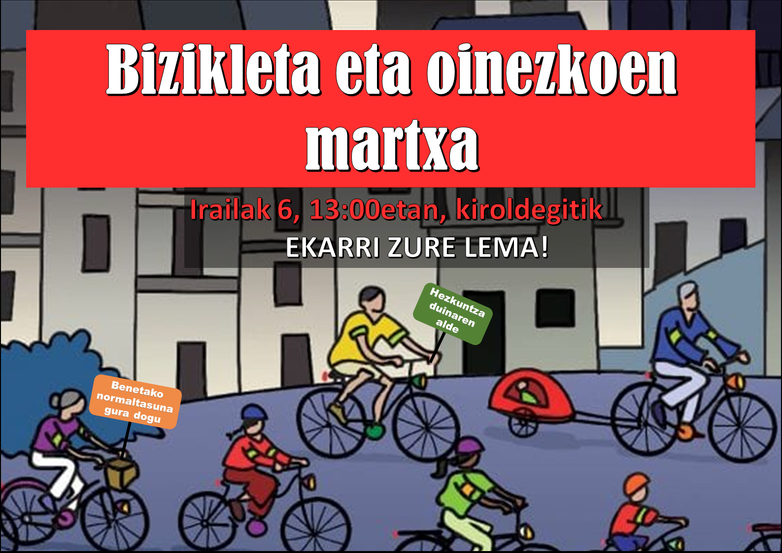 Umeak eskolaratzeko hartutako neurriak "gehiegizkoak" direla salatuko dute, domekan