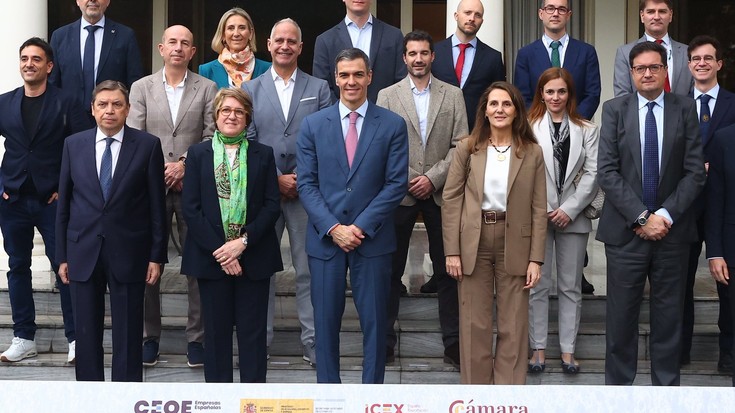 Orbik Cybersecurity Indiara joan da, Pedro Sanchez Espainiako Gobernuko presidentearekin batera