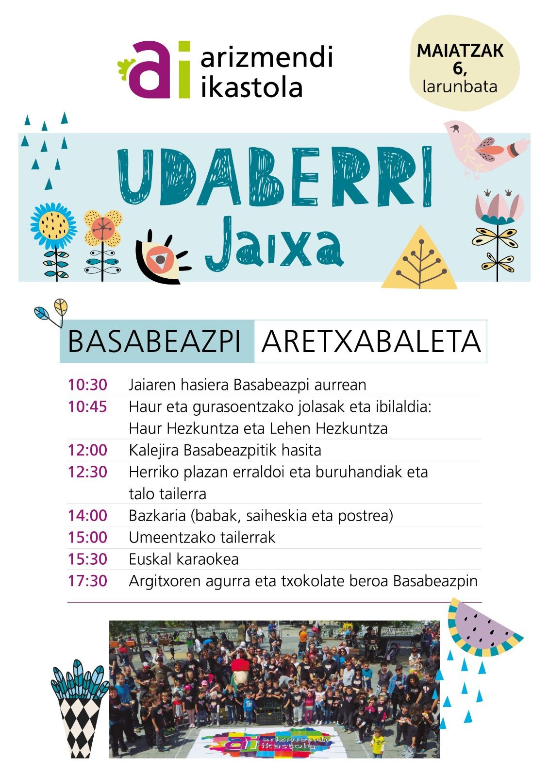 Udaberri Jairako dena gertu