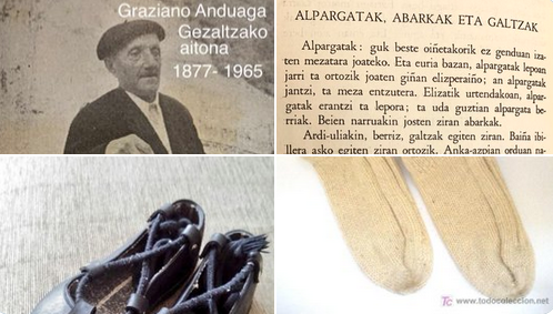 Alpargatak, abarkak eta galtzak