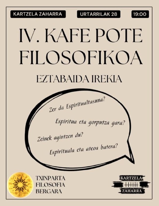 IV. Kafe-pote filosofikoa