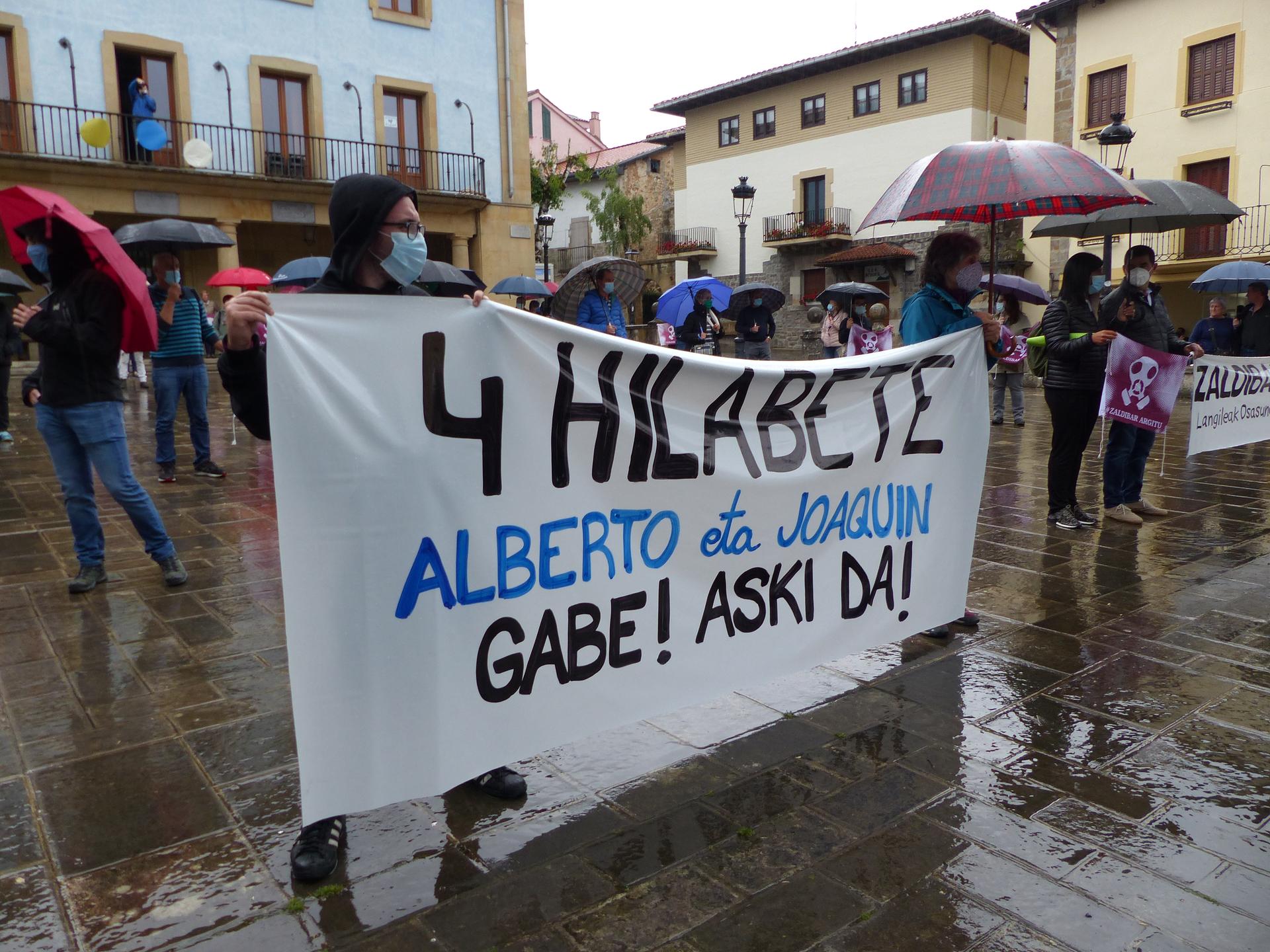 Zaldibarko gertaera argitzeko eskatu dute Elgetan
