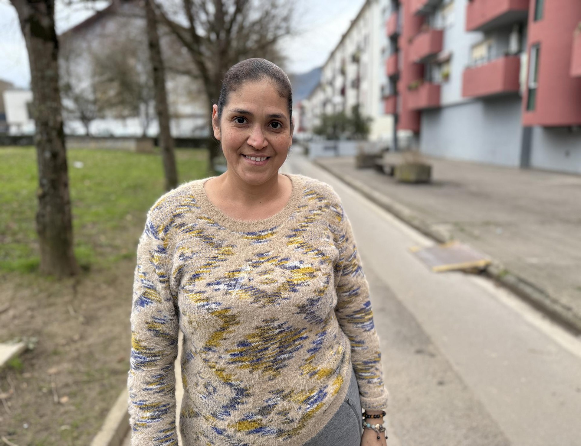 Arelis Sonia Vasquez: "Beti esan dut nire seme-alabei eman diedan bizimodua han ezingo niekeela eman"