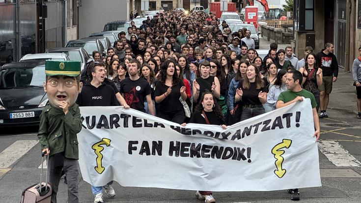 Oñatitik joateko eskatu diete guardia zibilei