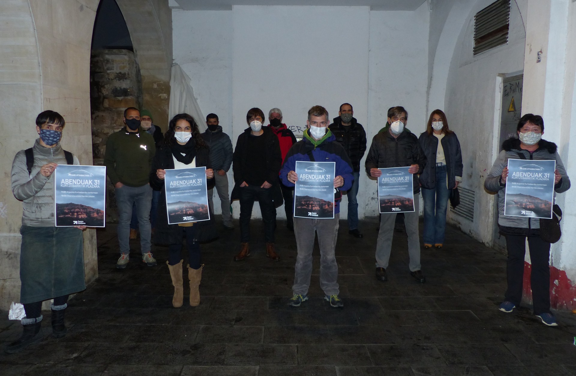 'Kurtzebarritik plazara' ekimena abenduaren 31n, presoak gogoan