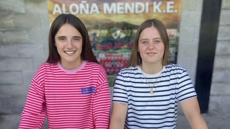 Elene Aldekoa eta Ane Isasisasmendi: "Herrietako klubetan egiten den lanak ematen dio zentzua ostean datorrenari"