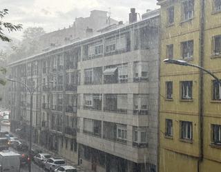 Euri zaparrada mardulen ondorioz ia 40 litro batu ziren metro karratuko Debagoienean