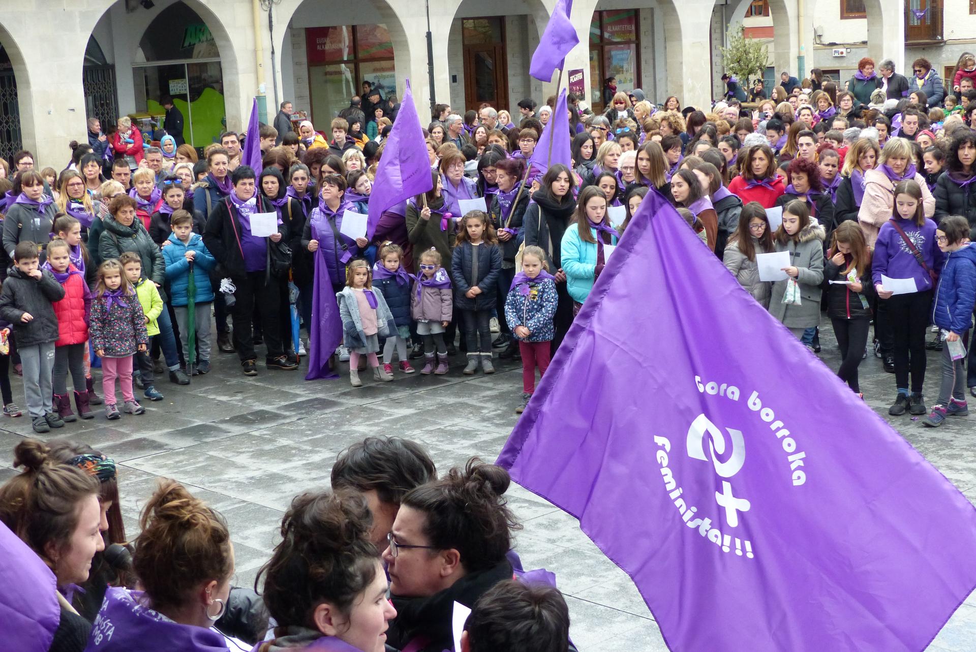 Ikuspegi feminista sustatzen jarraitzeko ekintzak asteburuan