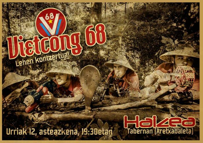 Vietcong68 taldearen kontzertua