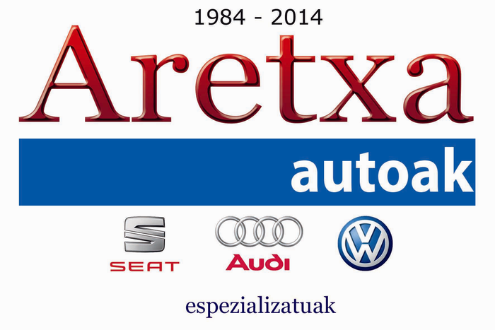 Autos Aretxa autoen garajea logotipoa